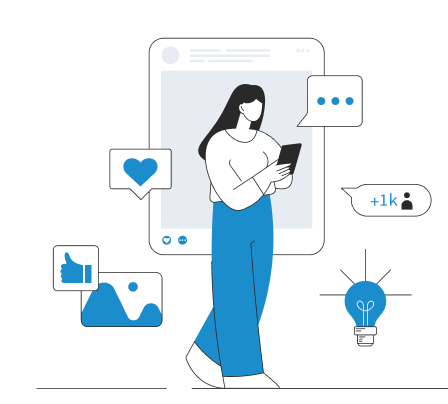 AI-powered social networking Web & App options, we provide